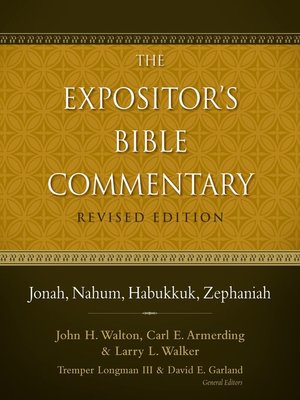 cover image of Jonah, Nahum, Habukkuk, Zephaniah